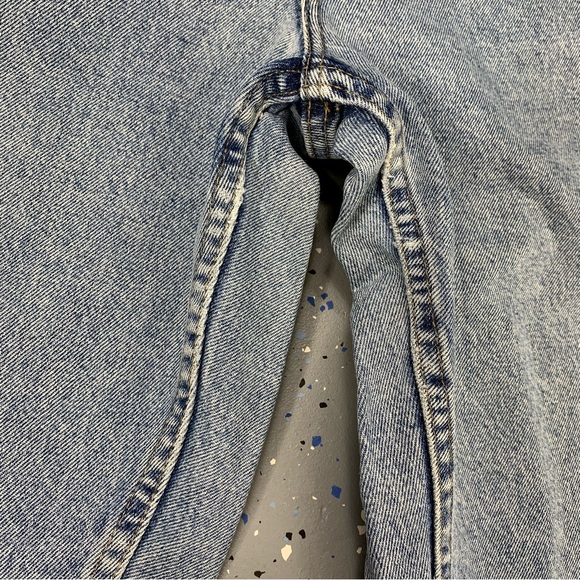 Vintage 80s Gitano Stonewash Blue Jeans High Waist Tapered Leg 12 Petite 31"x29" - Picture 4 of 12